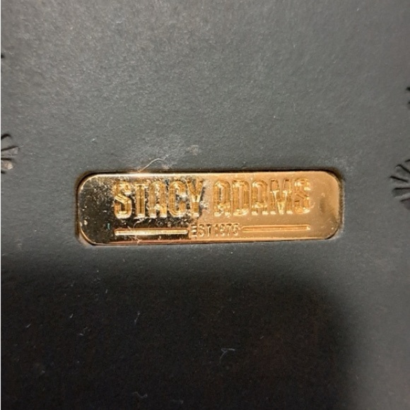 Stacy Adams Pomeroy Moc Toe Bit Slip on soft leather memory foam mens shoes - Picture 10 of 12